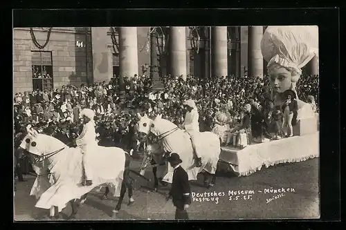 AK München, Deutsches Museum-Festzug 5.5.1925