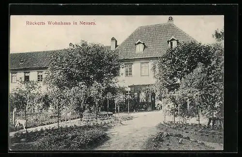 AK Neuses, Rückerts Wohnhaus