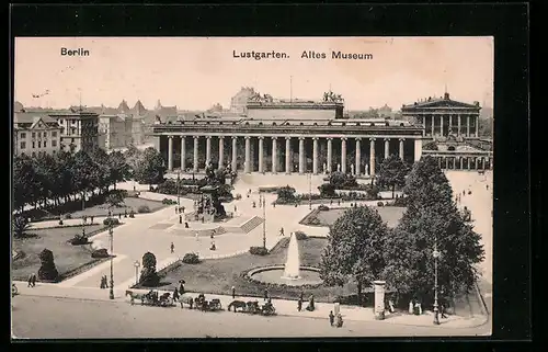 AK Berlin, Lustgarten und Altes Museum