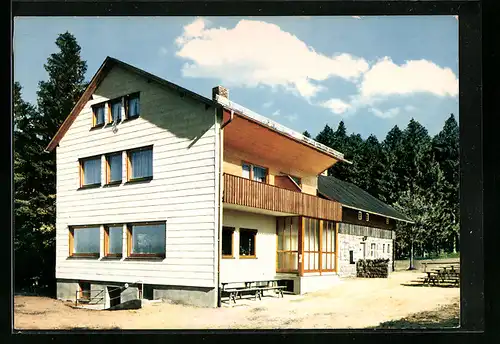 AK Steinwald, Berggasthof Marktredwitzer Haus