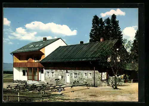 AK Steinwald, Berggasthof Marktredwitzer Haus