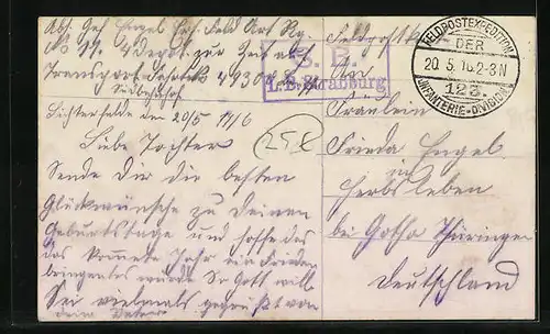 Foto-AK Fesselballon mit Fahrkorb