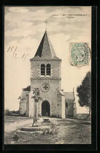 AK Fontgombault, L`Eglise