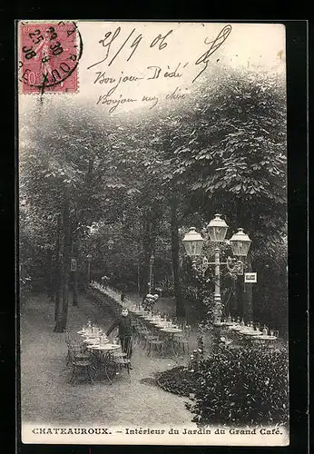 AK Chateauroux, Interieur du Jardin du Grand Café