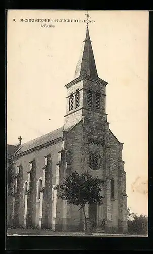 AK St-Christophe-en-Boucherie, L`Eglise