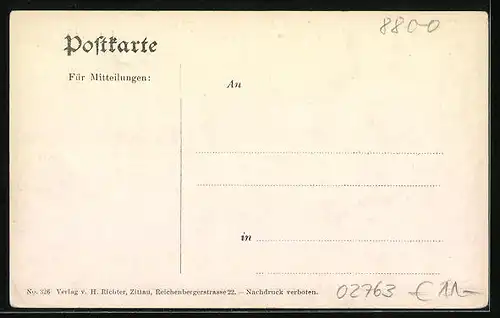 AK Zittau i. S., Neue Kaserne des 3. Inf.-Rgts. No. 102, Prinz-Regent Luitpold von Bayern