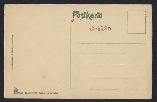 AK Husum, Partie in der Gross-Strasse