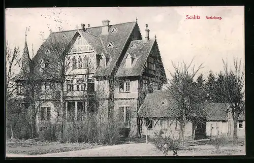 AK Schlitz, Ansicht von Berleburg