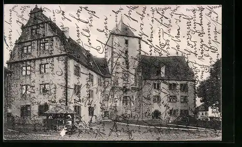 AK Schlitz, Ansicht von Vorderburg