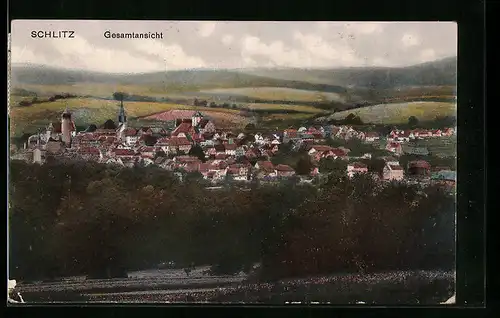 AK Schlitz, Gesamtansicht mit Umland