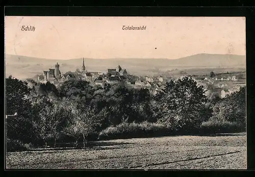 AK Schlitz, Totalansicht vom Ort