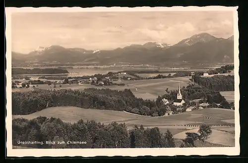 AK Greinharting, Blick zum Chiemsee