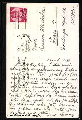 Foto-AK Mann und vier Frauen in Tracht im Kreis