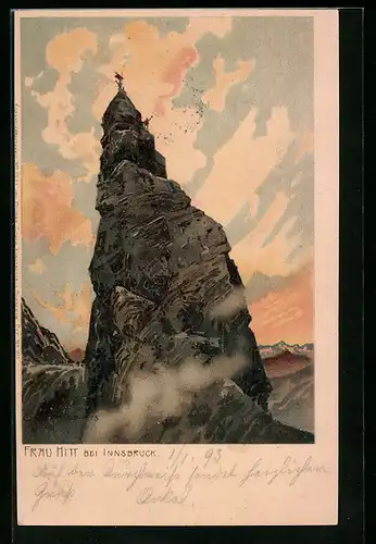 Künstler-AK Carl Schmidt: Innsbruck, Frau Hitt