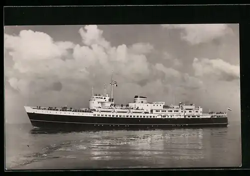 AK Passagierschiff MV Koningin Emma, Zeeland Steamship Company