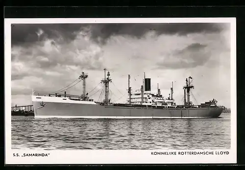 AK S.S. Samarinda in Küstennähe