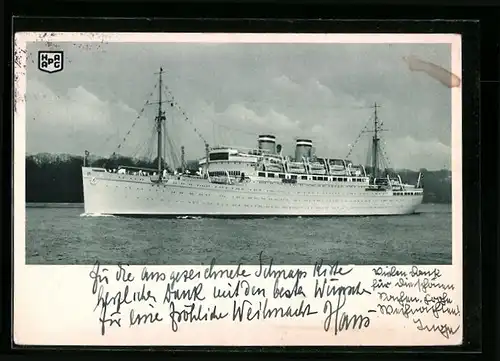 AK Passagierschiff Milwaukee der Hamburg-Amerika Linie