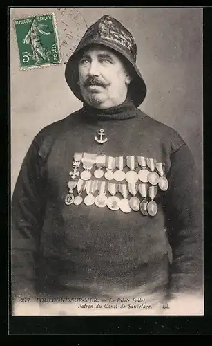 AK Boulogne-sur-Mer, Le Pilote Pollet, Patron du Canot de Sauvetage