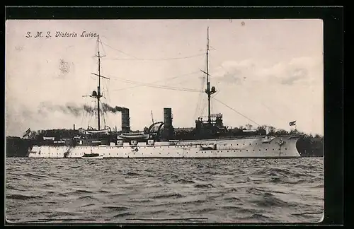 AK Kriegsschiff SMS Victoria Luise