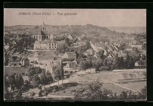 AK Altkirch, Vue générale