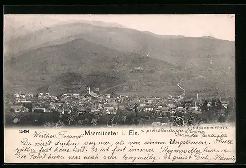 AK Masmünster i. Els., Panorama