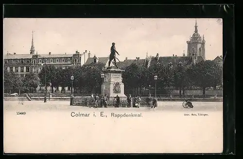 AK Colmar i. E., Rappdenkmal