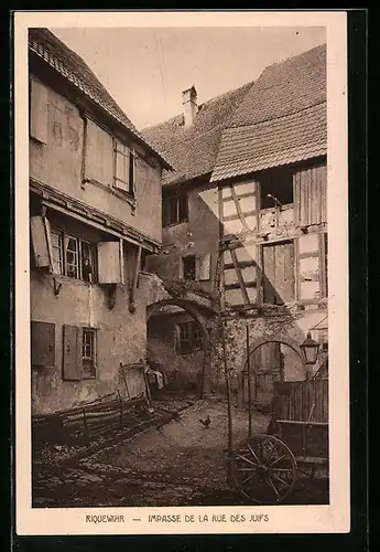 AK Riquewihr, Impasse de la Rue des Juifs