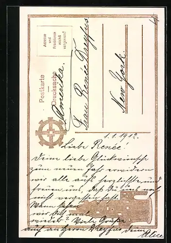 AK Mülhausen i. Els., Protestantische Stephanskirche