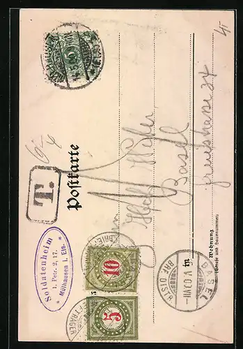 AK Mülhausen, Blick auf Protest. Kirche