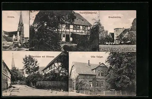 AK Markoldendorf-Oldendorf, Superintendentur, Villa Volger, Bruchmühle