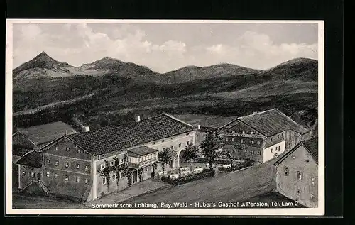 AK Lohberg /Bayr. Wald, Huber`s Gasthof und Pension