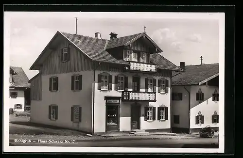 AK Kohlgrub, Hotel-Haus Schwarz Nr. 17