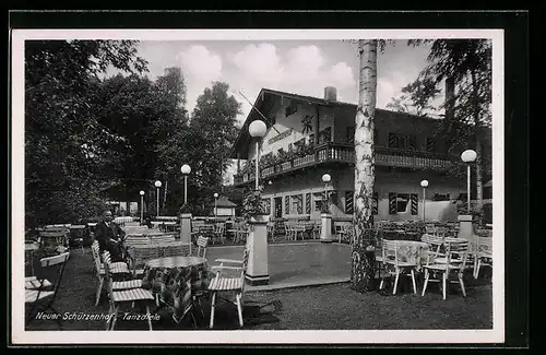 AK Leipzig, Gasthaus Neuer Schützenhof, Graf-Spee-Strasse 2