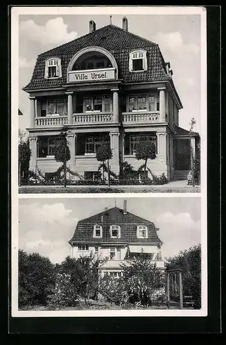 AK Bad Salzuflen, Villa Ursel, Parkstrasse 49