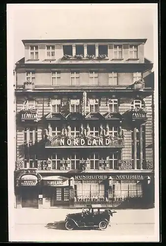 AK Berlin, Hotel Nordland, Invalidenstrasse 115
