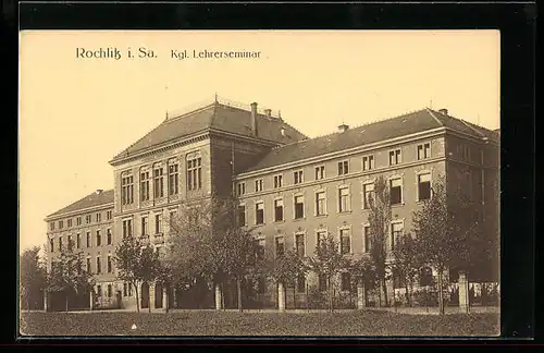 AK Rochlitz i. Sa., Kgl. Lehrerseminar