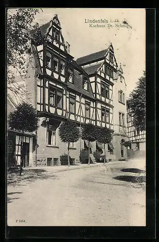 AK Lindenfels i. O., Kurhaus Dr. Schmitt