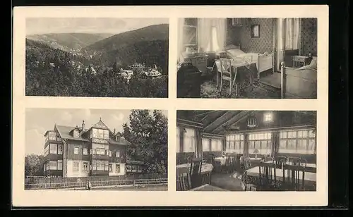 AK Bärenfels b. Kipsdorf, Pension Villa Lydia