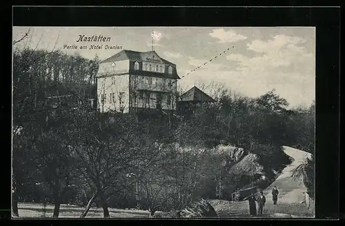 AK Nastätten, Partie am Hotel Oranien