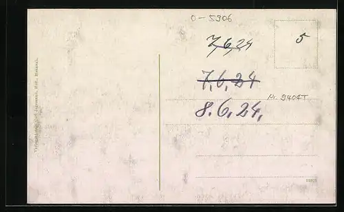 AK Ruhla, Ansicht der Mittelstadt