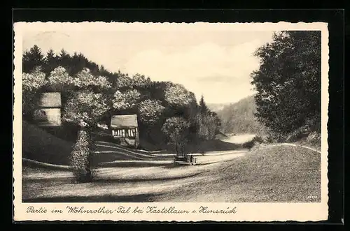 AK Kastellaun i. Hunsrück, Partie im Wohnrother-Tal