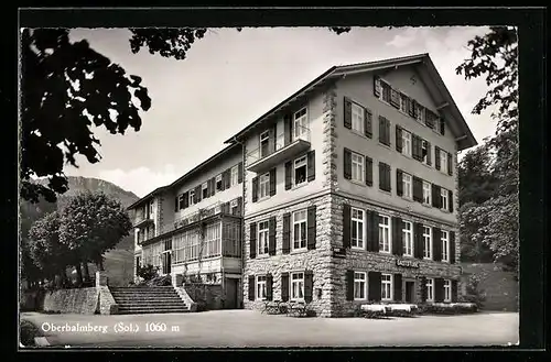 AK Oberbalmberg, Blick auf das Hotel Kurhaus