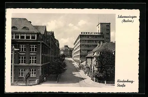 AK Schwenningen /Neckar, Hindenburg-Strasse
