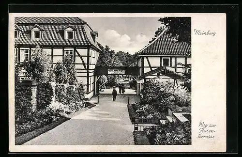 AK Meinberg, Weg zur Rosenterrasse