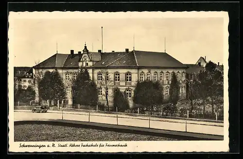 AK Schwenningen a. N., Staatl. Höhere Fachschule für Feinmechanik