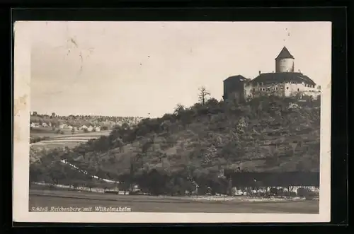 AK Oppenau, Schloss Reichenberg mit Wilhelmshelm