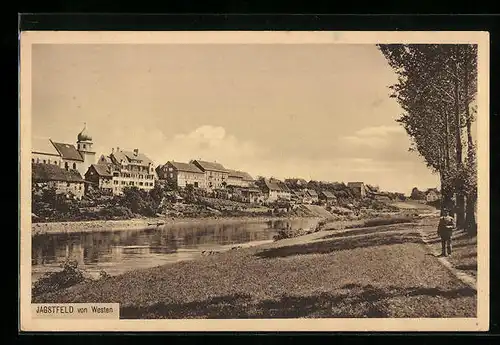 AK Jagstfeld, Ansicht von Westen
