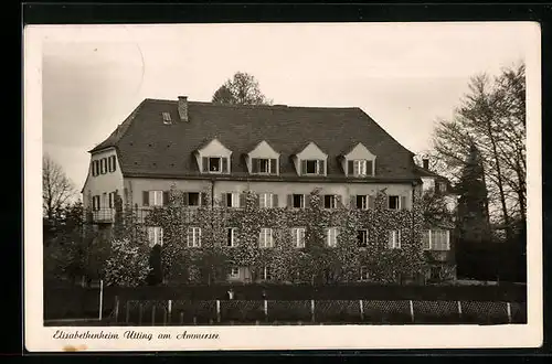 AK Utting a. Ammersee, Ansicht des Elisabethenheims