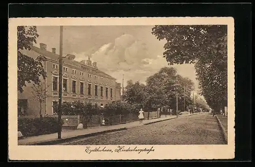 AK Eydtkuhnen, Wagner`s Hotel in der Hindenburgstrasse