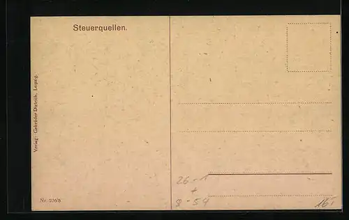 Künstler-AK Arthur Thiele: Luxussteuer, Dame bekommt Brief